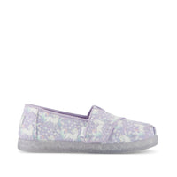 Alpargata Classic Kids Shoe Misty Lilac Iridescent Unicorn - Side View